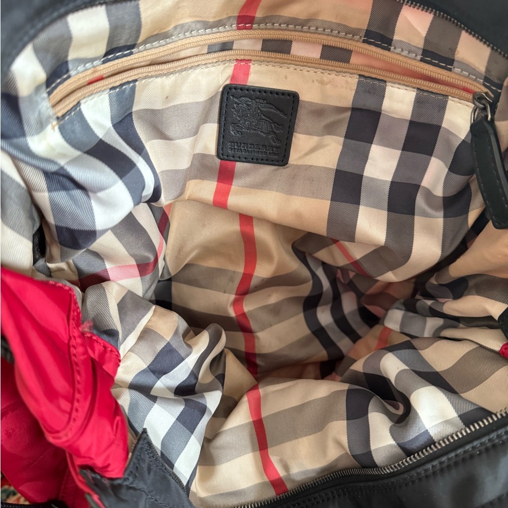 Burberry Red and Black Women's Bag - Picture 8 of 8